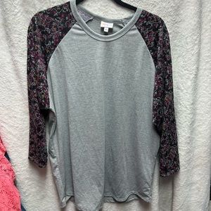 LuLaRoe Randy baseball Tee shirt 3XL